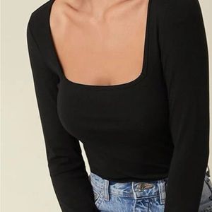 Long Sleeve Black top